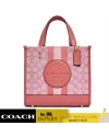 กระเป๋าสะพายข้าง COACH C8417 DEMPSEY TOTE 22 IN SIGNATURE JACQUARD WITH STRIPE AND COACH PATCH (IMTVT)