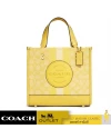 กระเป๋าสะพาย COACH C8417 DEMPSEY TOTE 22 IN SIGNATURE JACQUARD WITH STRIPE AND COACH PATCH (IMTYD)