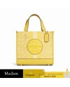 กระเป๋าสะพาย COACH C8417 DEMPSEY TOTE 22 IN SIGNATURE JACQUARD WITH STRIPE AND COACH PATCH (IMTYD)
