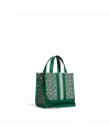 กระเป๋าสะพาย COACH C8417 DEMPSEY TOTE 22 IN SIGNATURE JACQUARD WITH STRIPE AND COACH PATCH (SVEZ)