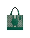 กระเป๋าสะพาย COACH C8417 DEMPSEY TOTE 22 IN SIGNATURE JACQUARD WITH STRIPE AND COACH PATCH (SVEZ)