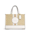 กระเป๋าสะพาย COACH C8448 DEMPSEY CARRYALL IN SIGNATURE JACQUARD WITH STRIPE AND COACH PATCH (IMDQC)