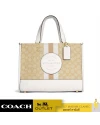 กระเป๋าสะพาย COACH C8448 DEMPSEY CARRYALL IN SIGNATURE JACQUARD WITH STRIPE AND COACH PATCH (IMDQC)