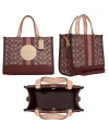 กระเป๋าสะพายข้าง COACH C8448 DEMPSEY CARRYALL IN SIGNATURE JACQUARD WITH STRIPE AND COACH PATCH (IMMZI)