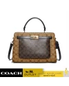 กระเป๋าสะพาย COACH C8596 LANE CARRYALL IN BLOCKED SIGNATURE CANVAS (IMNOX)