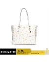 กระเป๋าสะพาย COACH C8612 MOLLIE TOTE IN SIGNATURE CANVAS WITH MYSTICAL FLORAL PRINT (IMCAH)