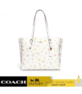 กระเป๋าสะพาย COACH C8612 MOLLIE TOTE IN SIGNATURE CANVAS WITH MYSTICAL FLORAL PRINT (IMCAH)