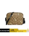 กระเป๋าสะพาย COACH C8671 MINI CAMERA BAG IN SIGNATURE CANVAS WITH BEE PRINT (IME7V)