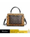 กระเป๋าสะพาย COACH C8688 MINI LANE TOP HANDLE IN BLOCKED SIGNATURE CANVAS (IMNOX) กระเป๋าสะพาย COACH C8688 MINI LANE TOP HANDLE IN BLOCKED SIGNATURE CANVAS (IMNOX)