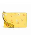 กระเป๋าสตางค์คล้องมือ COACH C8701 CORNER ZIP WRISTLET WITH MYSTICAL FLORAL PRINT (SVYEO)