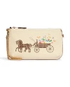 กระเป๋าสตางค์คล้องมือ COACH C8725 LARGE WRISTLET 19 WITH DREAMY VEGGIE HORSE AND CARRIAGE (IMNAM)