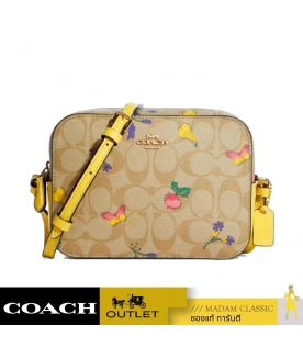 กระเป๋าสะพาย COACH C8752 MINI CAMERA BAG IN SIGNATURE CANVAS WITH DREAMY VEGGIE PRINT (IMTVE)