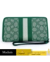 กระเป๋าสตางค์คล้องมือ COACH C9073 DEMPSEY LARGE PHONE WALLET IN SIGNATURE JACQUARD WITH STRIPE AND COACH PATCH (SVGN)