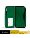 กระเป๋าสตางค์คล้องมือ COACH C9073 DEMPSEY LARGE PHONE WALLET IN SIGNATURE JACQUARD WITH STRIPE AND COACH PATCH (SVGN)