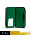 กระเป๋าสตางค์คล้องมือ COACH C9073 DEMPSEY LARGE PHONE WALLET IN SIGNATURE JACQUARD WITH STRIPE AND COACH PATCH (SVGN)