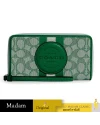 กระเป๋าสตางค์คล้องมือ COACH C9073 DEMPSEY LARGE PHONE WALLET IN SIGNATURE JACQUARD WITH STRIPE AND COACH PATCH (SVGN)