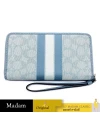 กระเป๋าสตางค์คล้องมือ COACH C9073 DEMPSEY LARGE PHONE WALLET IN SIGNATURE JACQUARD WITH STRIPE AND COACH PATCH (SVS9X)