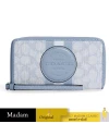 กระเป๋าสตางค์คล้องมือ COACH C9073 DEMPSEY LARGE PHONE WALLET IN SIGNATURE JACQUARD WITH STRIPE AND COACH PATCH (SVS9X)