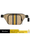 กระเป๋าคาดอก COACH C9364 THOMPSON BELT BAG IN SIGNATURE JACQUARD WITH VARSITY STRIPE (QBTTZ)