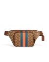 กระเป๋าคาดอก COACH C9364 THOMPSON BELT BAG IN SIGNATURE JACQUARD WITH VARSITY STRIPE (QBUC5)