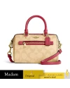 กระเป๋าสะพายข้าง COACH C9947 MINI ROWAN CROSSBODY IN SIGNATURE CANVAS (IMP4J)