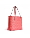 กระเป๋าสะพายไหล่ COACH CA157 TOTE IN BLOCKED SIGNATURE CANVAS (IMQRI)