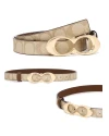 เข็มขัด COACH CA516 SIGNATURE BUCKLE BELT (IMBDXL)