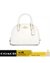 กระเป๋าสะพายข้าง COACH CA591 SYDNEY SATCHEL IN SIGNATURE CANVAS (IMRFF)