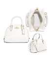 กระเป๋าสะพายข้าง COACH CA591 SYDNEY SATCHEL IN SIGNATURE CANVAS (IMRFF)