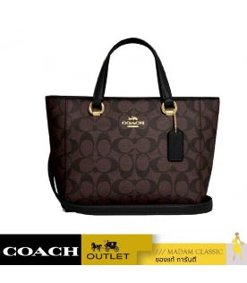 กระเป๋าสะพายข้าง COACH CA613ALICE SATCHEL IN SIGNATURE CANVAS (IMAA8)