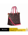 กระเป๋าสะพายข้าง COACH CA721 MINI GALLERY CROSSBODY IN SIGNATURE CANVAS (IMUOE)