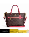 กระเป๋าสะพายข้าง COACH CA721 MINI GALLERY CROSSBODY IN SIGNATURE CANVAS (IMUOE)