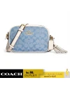 กระเป๋าสะพายข้าง COACH CA732 MINI JAMIE CAMERA BAG IN SIGNATURE CHAMBRAY (IMUDY)