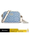 กระเป๋าสะพายข้าง COACH CA732 MINI JAMIE CAMERA BAG IN SIGNATURE CHAMBRAY (IMUDY)