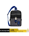 กระเป๋าคาดอกคาดเอว COACH CC017 TRACK PACK IN SIGNATURE CANVAS WITH COACH PATCH (QBTKG)