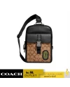 กระเป๋าคาดอกคาดเอว COACH CC017 TRACK PACK IN SIGNATURE CANVAS WITH COACH PATCH (QBUOX)