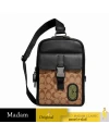 กระเป๋าคาดอกคาดเอว COACH CC017 TRACK PACK IN SIGNATURE CANVAS WITH COACH PATCH (QBUOX)