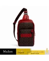 กระเป๋าคาดอก COACH CE522 WESTWAY PACK IN COLORBLOCK SIGNATURE CANVAS WITH COACH PATCH (QBTKA)
