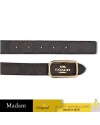 เข็มขัด COACH CE971 Morgan Rectangle Buckle Belt (IMAA8M)