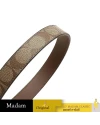 เข็มขัด COACH CE971 Morgan Rectangle Buckle Belt (IMBDXS) SIZE:S