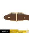 เข็มขัด COACH CE971 Morgan Rectangle Buckle Belt (IMBDXS) SIZE:S