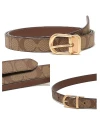 เข็มขัดผู้หญิง COACH CF270 SIGNATURE CLASSIC BUCKLE BELT (IMBDX)