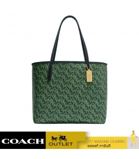 กระเป๋าสะพายไหล่ COACH CF342 CITY TOTE WITH SIGNATURE MONOGRAM PRINT (IMGRN)