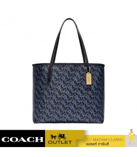 กระเป๋าสะพายไหล่ COACH CF342 CITY TOTE WITH SIGNATURE MONOGRAM PRINT (IMNAV)