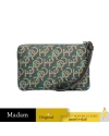 กระเป๋าคล้องมือ COACH CF548 CORNER ZIP WRISTLET WITH SIGNATURE MONOGRAM PRINT (IMGRN)