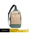 กระเป๋าคาดอก COACH CH059 GRAHAM PACK IN COLORBLOCK SIGNATURE CANVAS (QBVF5)