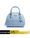 กระเป๋าสะพายข้าง COACH CH140 SYDNEY SATCHEL IN SIGNATURE CHAMBRAY (SVM6A)