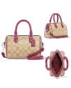 กระเป๋าสะพายข้าง COACH CH469 MINI ROWAN CROSSBODY IN SIGNATURE CANVAS (SVVSR)