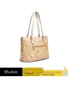 กระเป๋าสะพายไหล่ COACH CH727 GALLERY TOTE IN SIGNATURE CANVAS WITH FLORAL CLUSTER PRINT (IMOT4)