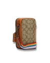 กระเป๋าสะพายข้าง COACH CJ671 STANTON CROSSBODY IN SIGNATURE CANVAS WITH PATCHES (QBE7V)